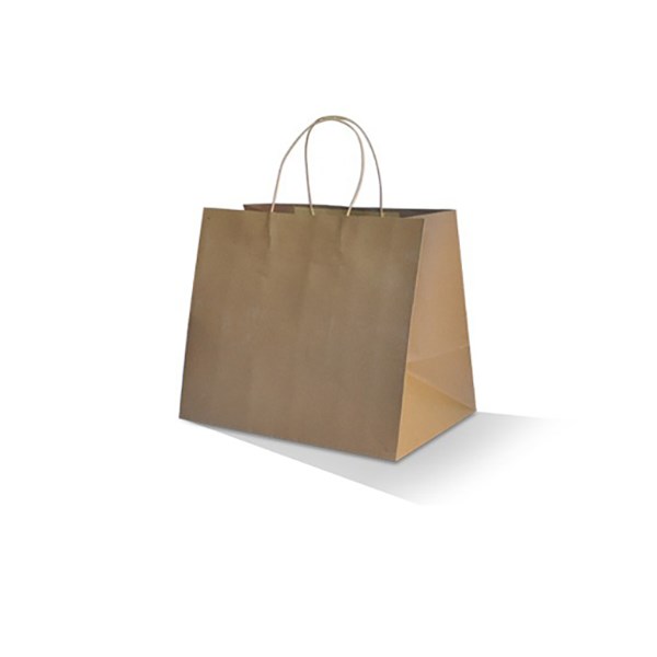 BCB-T-TM - Large Takeout Bag Brown 305x305x175 (50)